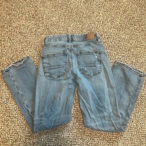 American Eagle Outfitters Light Wash Straight Leg Jeans
